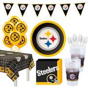 Super Pittsburgh Steelers Party Kit for 18 Guests