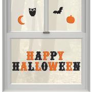 Trick Or Treat Sticker Happy Halloween Shop Window Display Decal 