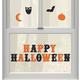 Happy Halloween Gel Cling Decals 18ct - Modern Halloween
