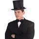 Victorian Black Top Hat Deluxe
