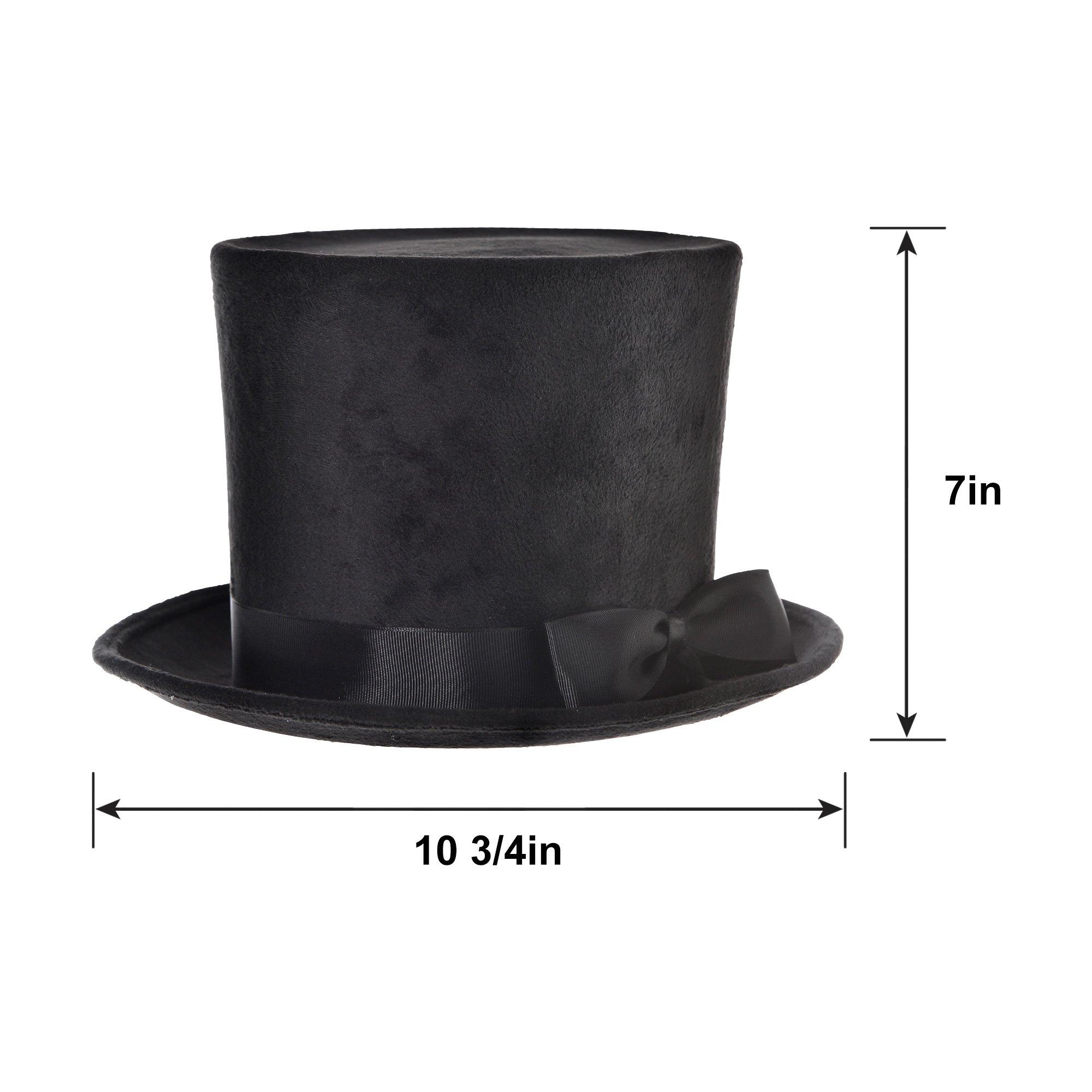 Victorian Black Top Hat Deluxe