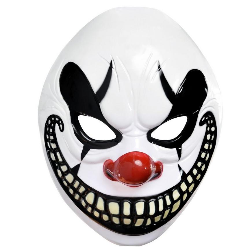 Vugge Bering strædet sædvanligt Freak Show Creepy Clown Mask | Party City