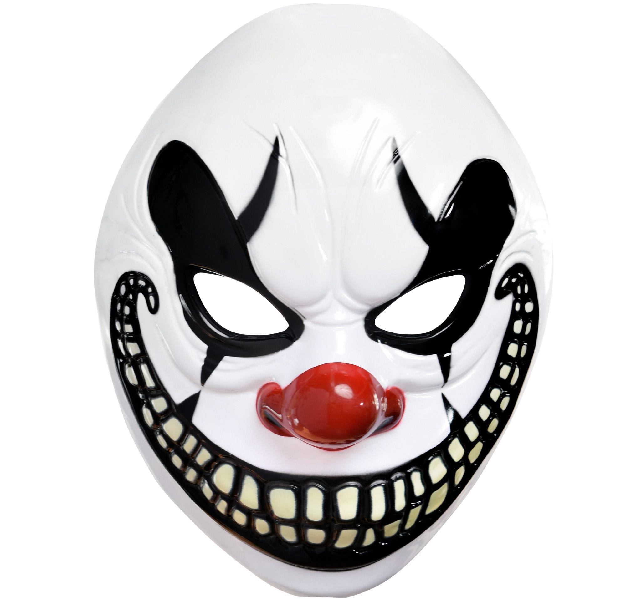 Humaan Vereniging weduwnaar Freak Show Creepy Clown Mask | Party City