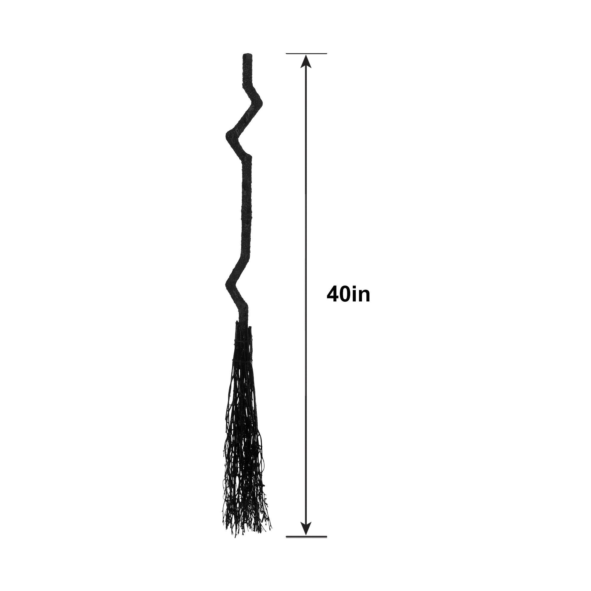 Black Twig Witch Broom