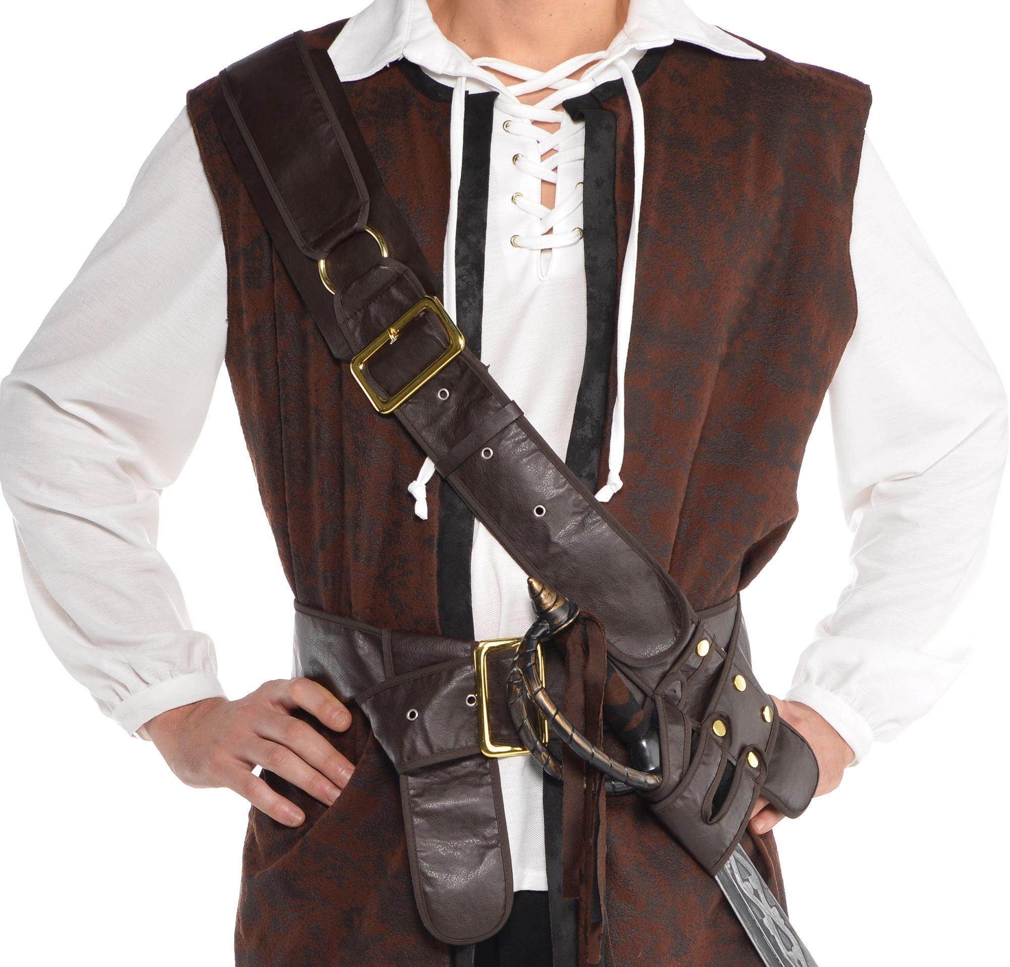  Medieval Pistol Gun Holster, Renaissance Pirate