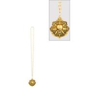 Compass Medallion Pirate Necklace