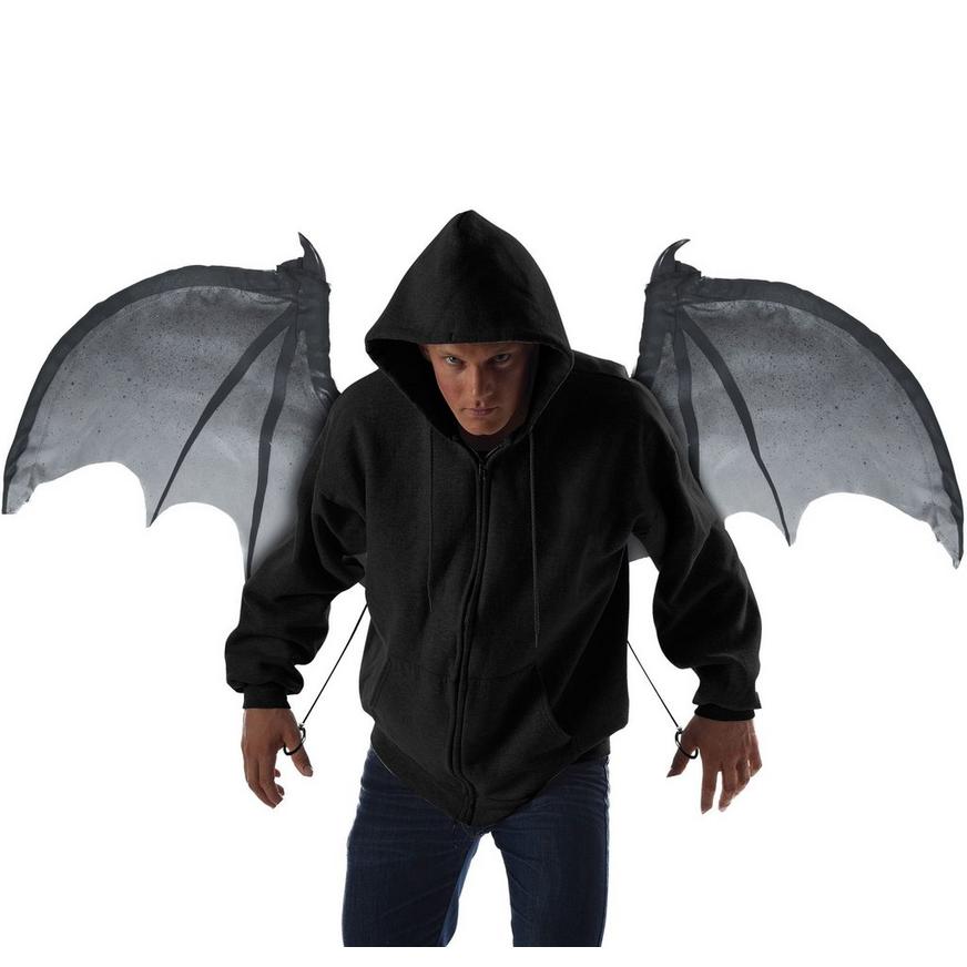 Gray Bloodnight Mechanical Bat Wings