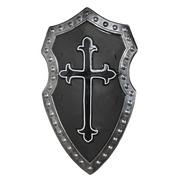 Black Cross Medieval Shield