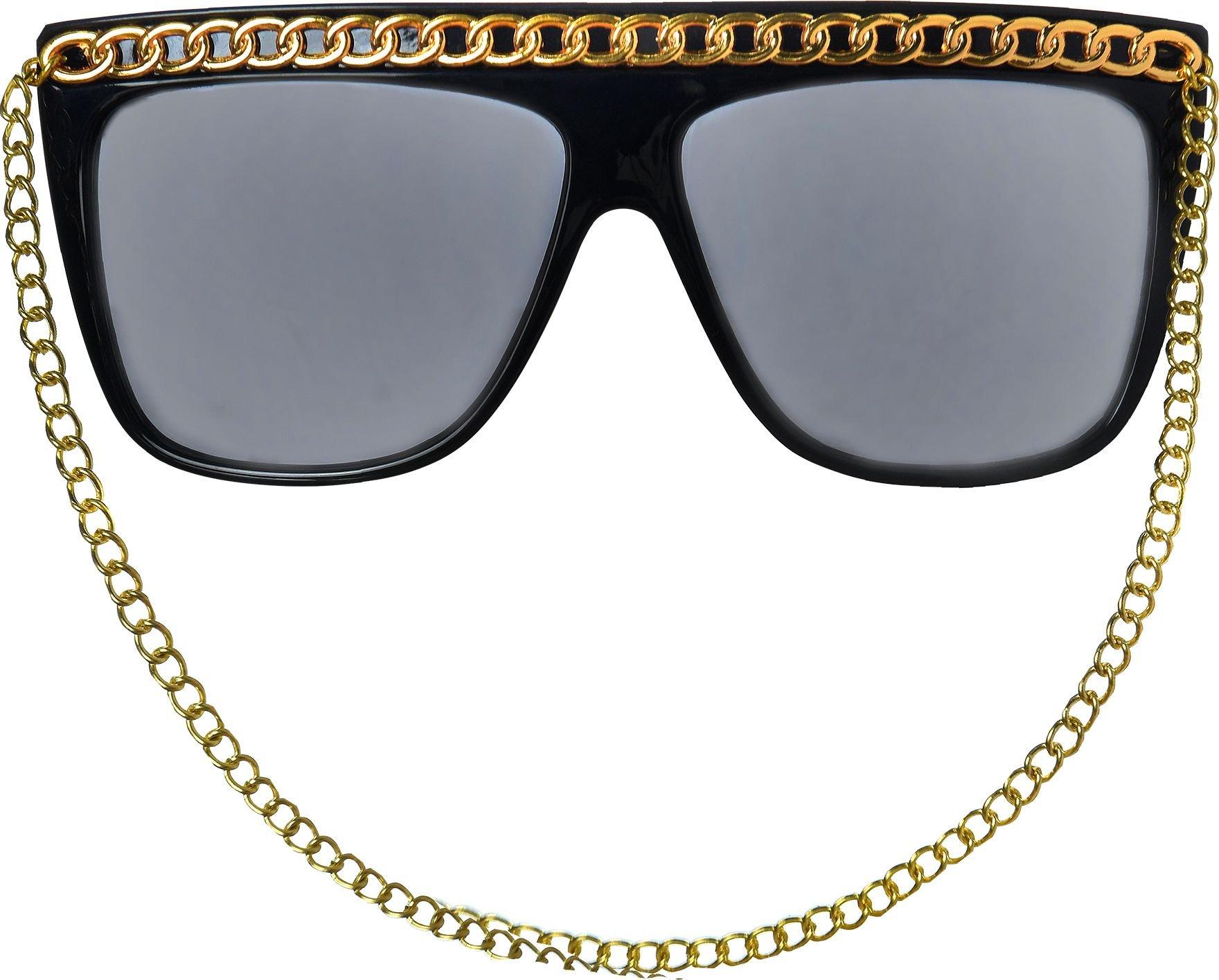 Hip Hop Sunglasses 5 3 4in Party City