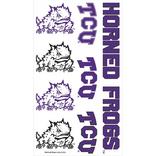 TCU Horned Frogs Tattoos 7ct