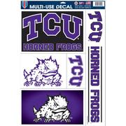 TCU Horned Frogs Decals 5ct