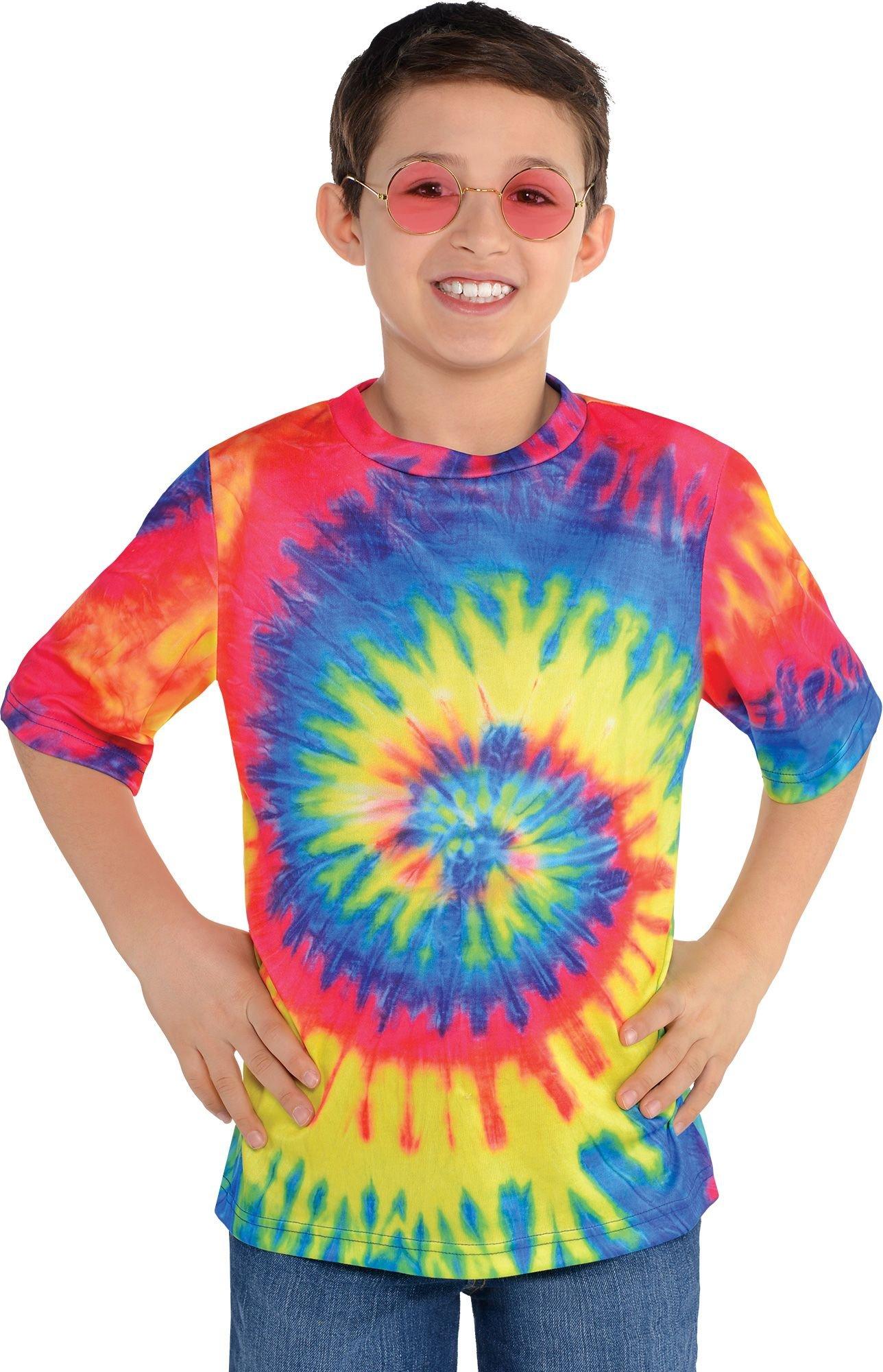 KIDS SHORT SLEEVE T-SHIRT 4-10 HYPED UP HIPPIE main image 1