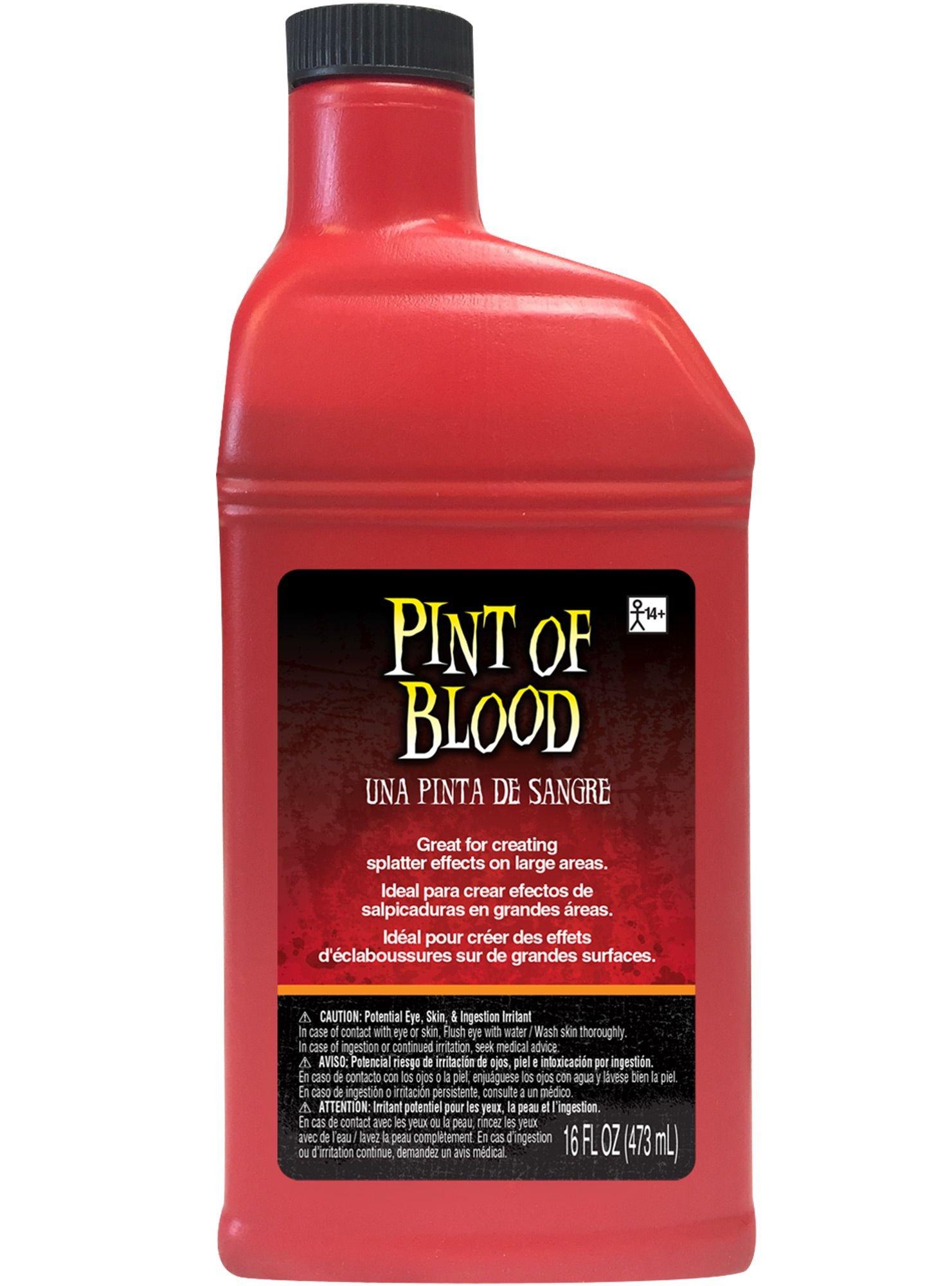 Realistic Thick Dark Fake Blood Scab Effects 1oz Sets Into Place – The Pink  Party Shop