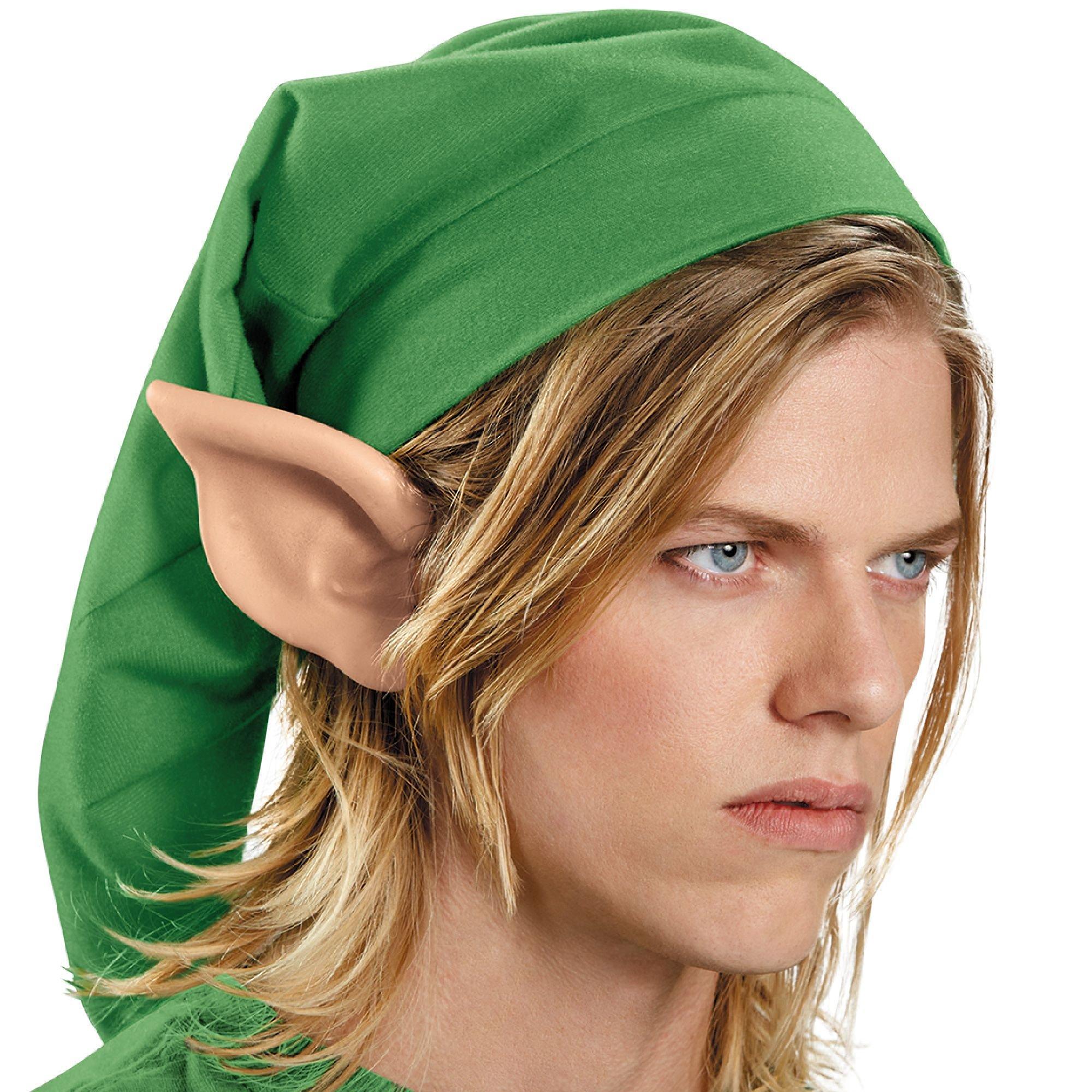 Link Elf Ears 2 1/2in x 4 1/4in The Legend of Zelda Party City