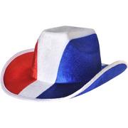 Red, White & Blue Cowboy Hat