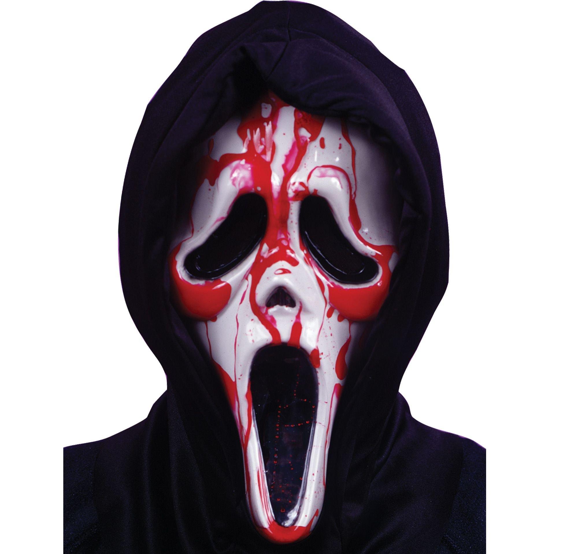Dripping Blood Ghostface Mask