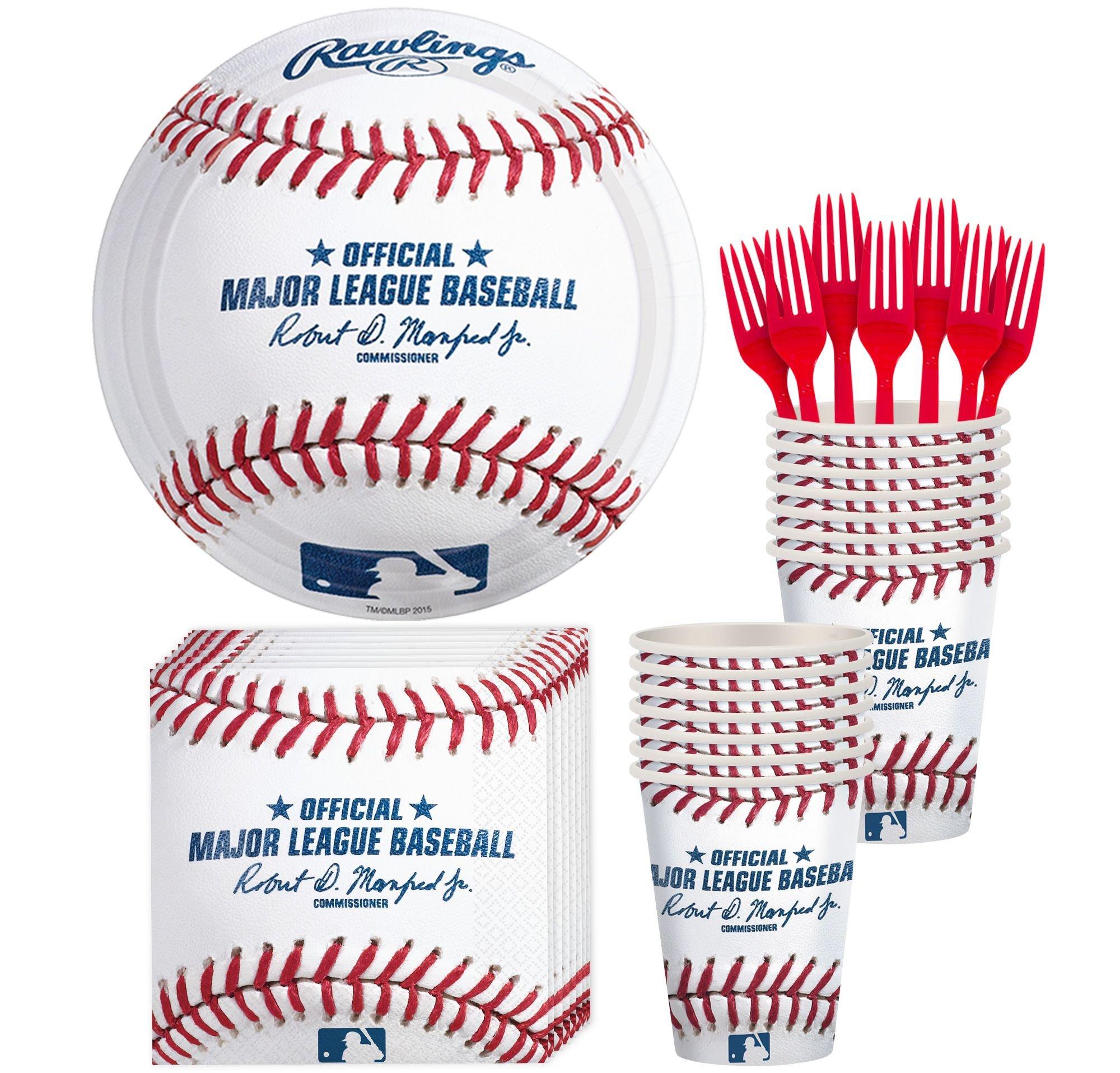 MLB Baseball Party Kit for 16 Guests