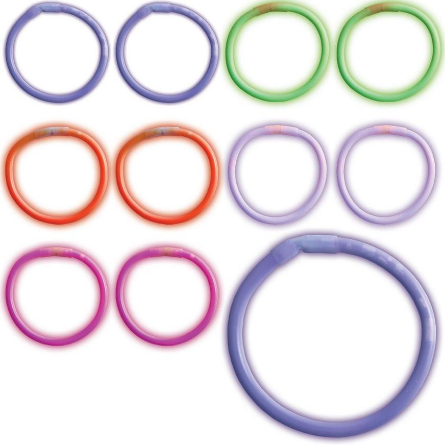Multicolor Glow Bracelets 80ct