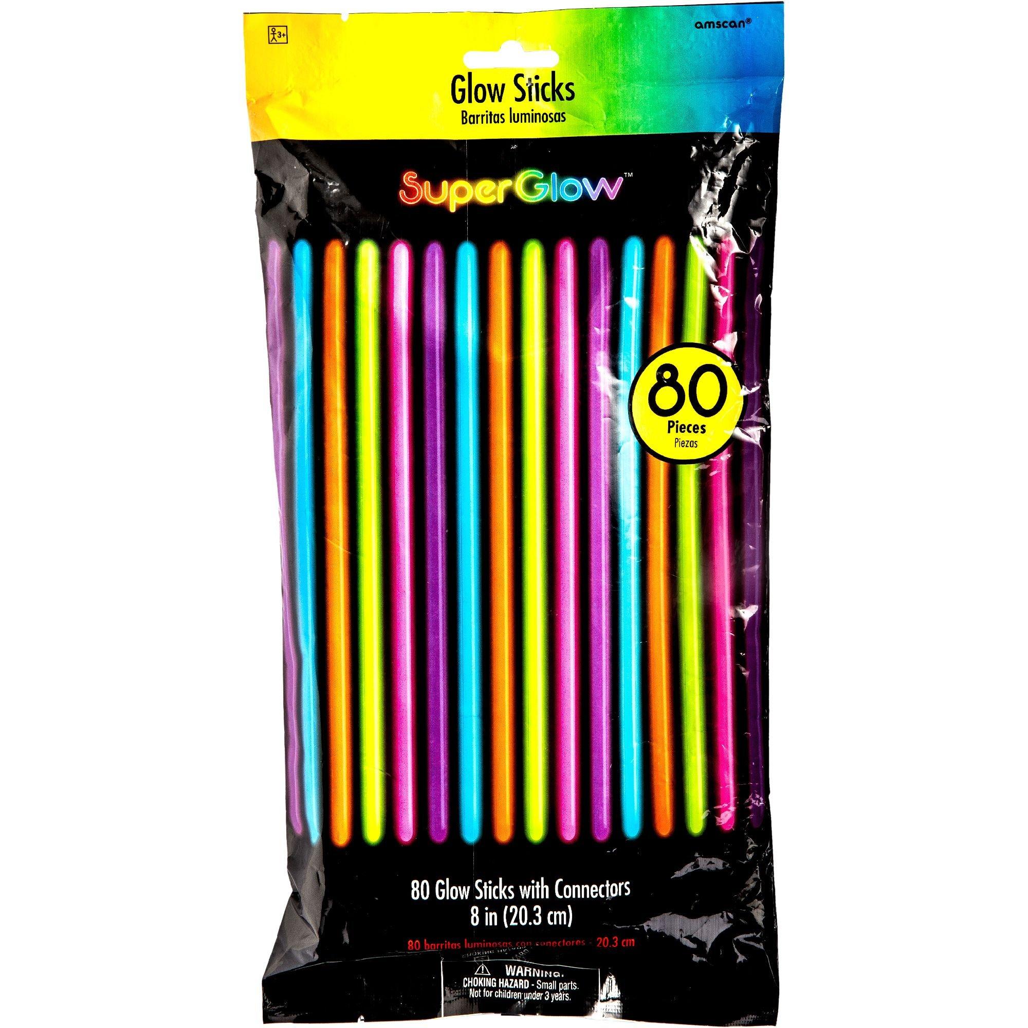 Multicolor Glow Bracelets 180ct