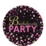 Metallic Bachelorette Party Dessert Plates 8ct - Sassy Bride