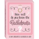 Team Bride How Well Do You Know the Bachelorette? Bachelorette Party Game