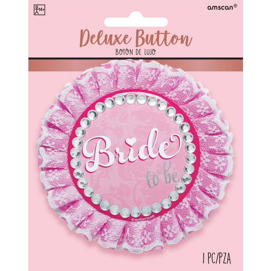 Classy Bride Button Deluxe