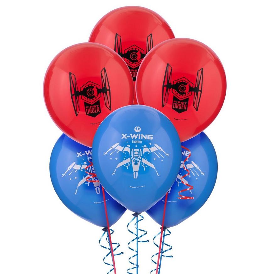 Star Wars 7 The Force Awakens Balloons 6ct