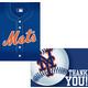 New York Mets Invitations & Thank You Notes for 8