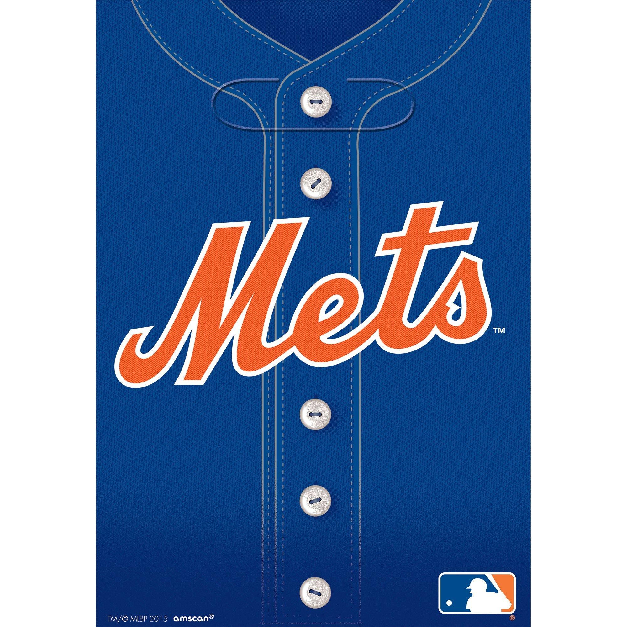 NY Mets Personalized Baby Home Jersey
