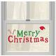Merry Christmas Gel Cling Decals 20ct