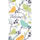 Eco-Friendly Welcome Birds Guest Towels 16ct