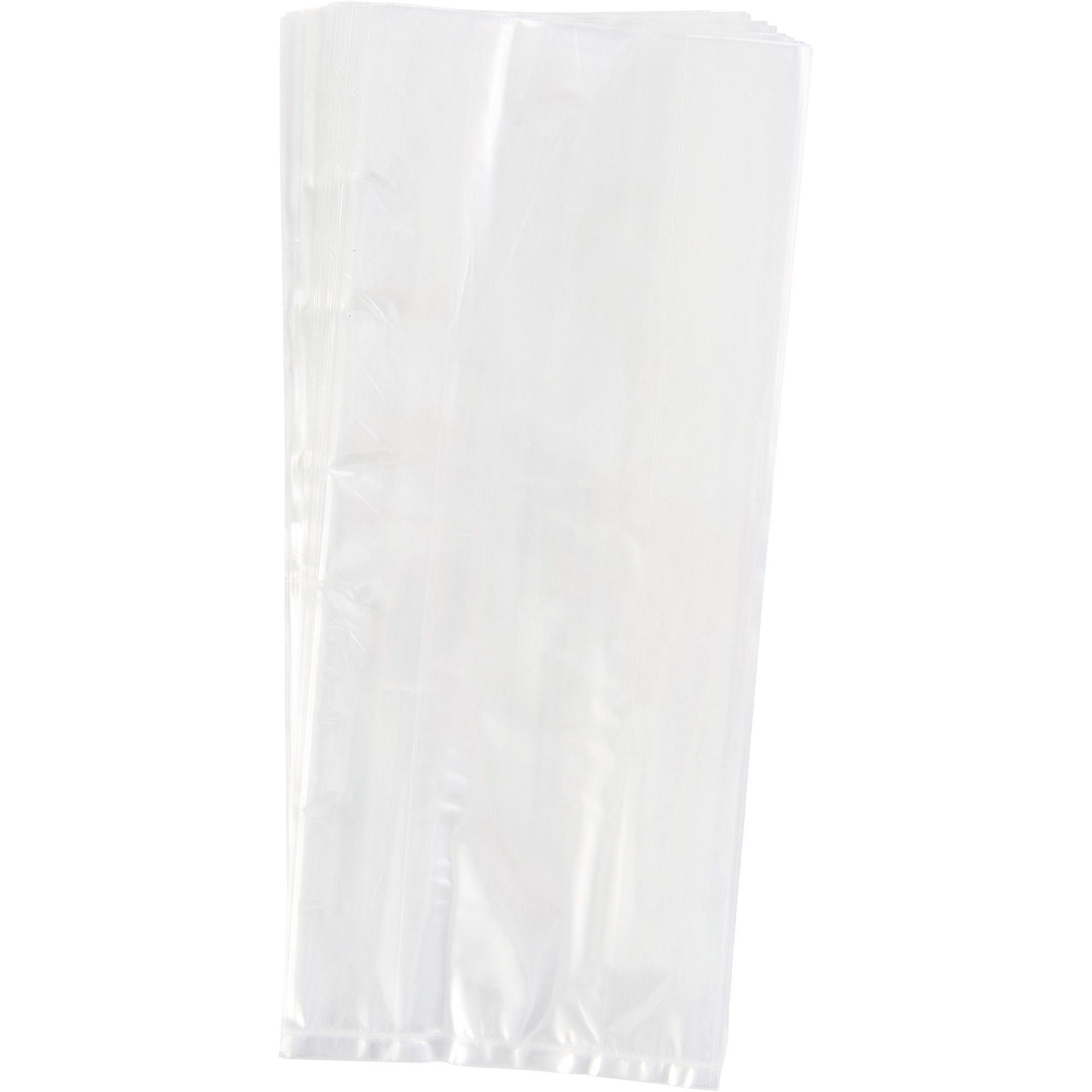 3 x 8 Bulk 50 Pc. Small Clear Cellophane Treat Bags