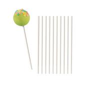 White Lollipop Sticks 35ct