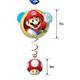 Super Mario Swirl Decorations, 12ct