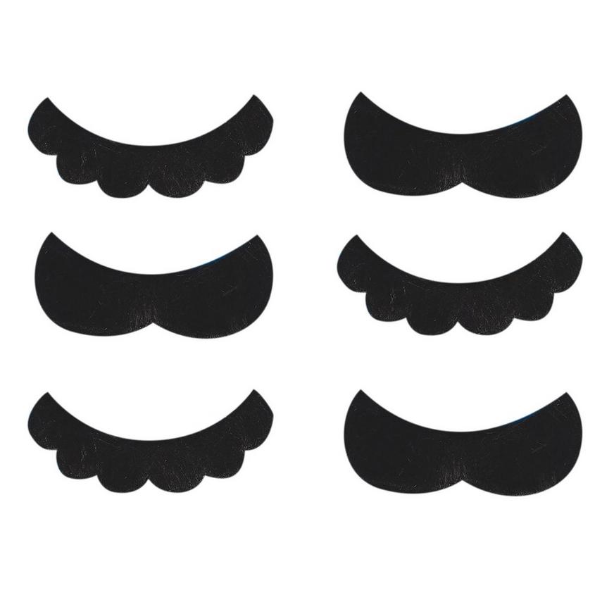 Super Mario Moustaches 6ct