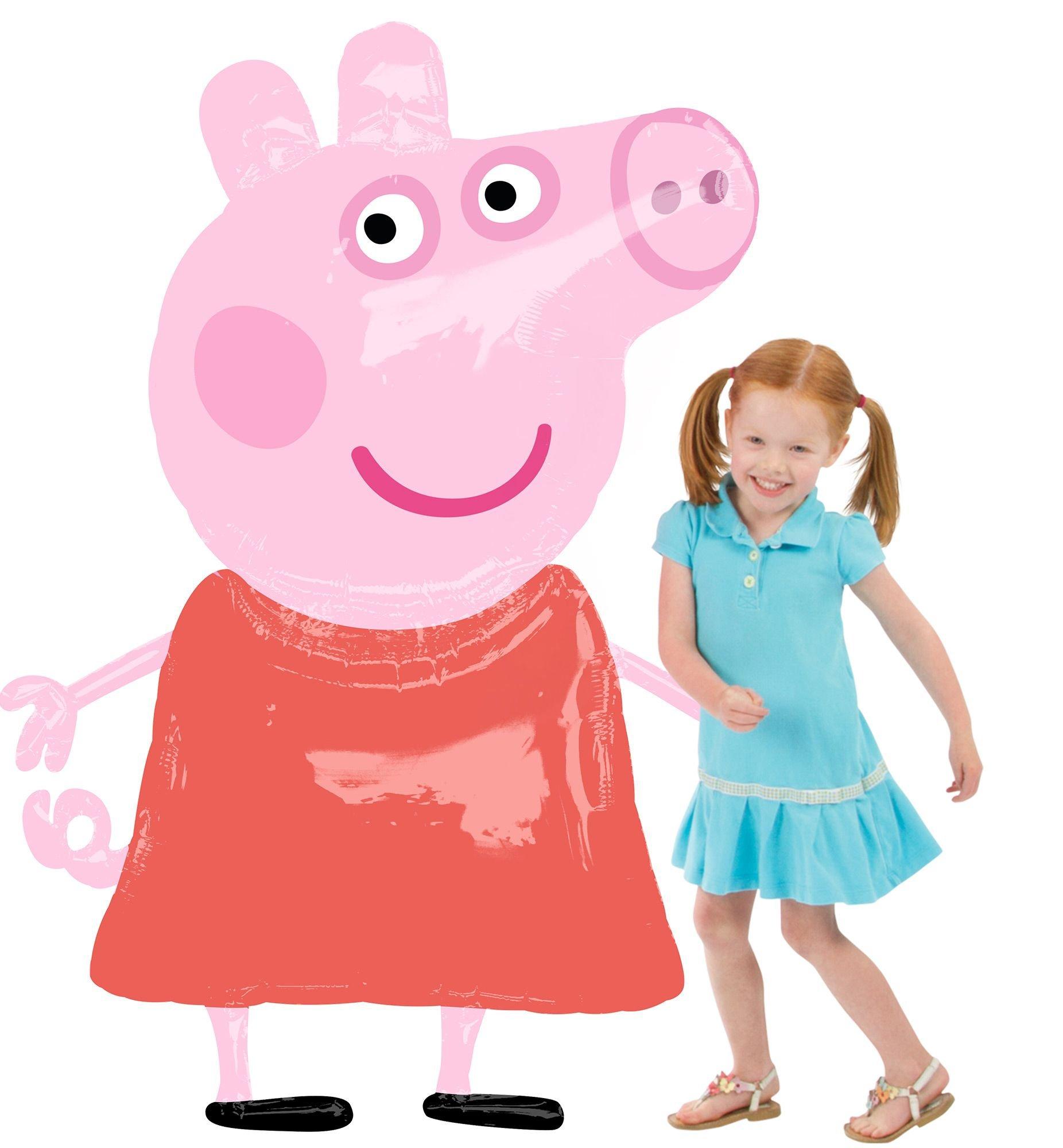 Giant Peppa Pig Foil Balloon