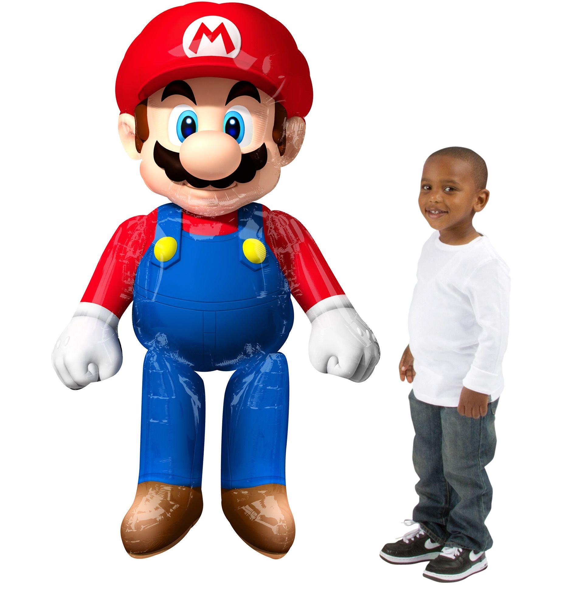 PALLONCINO SUPER MARIO PARTY GIGANTE 66x70