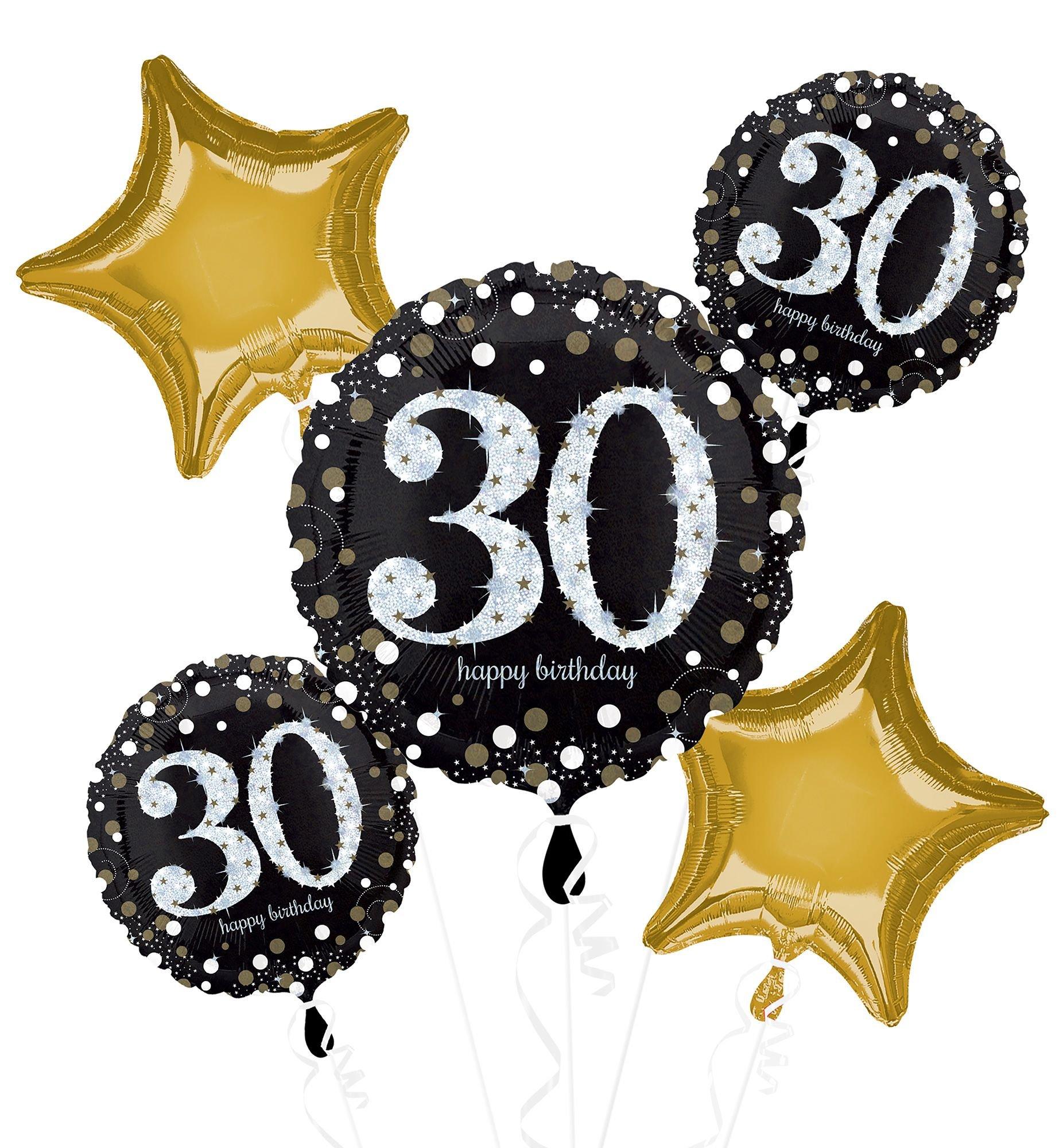 Ballons 30 ans 30cm 8pcs - Partywinkel