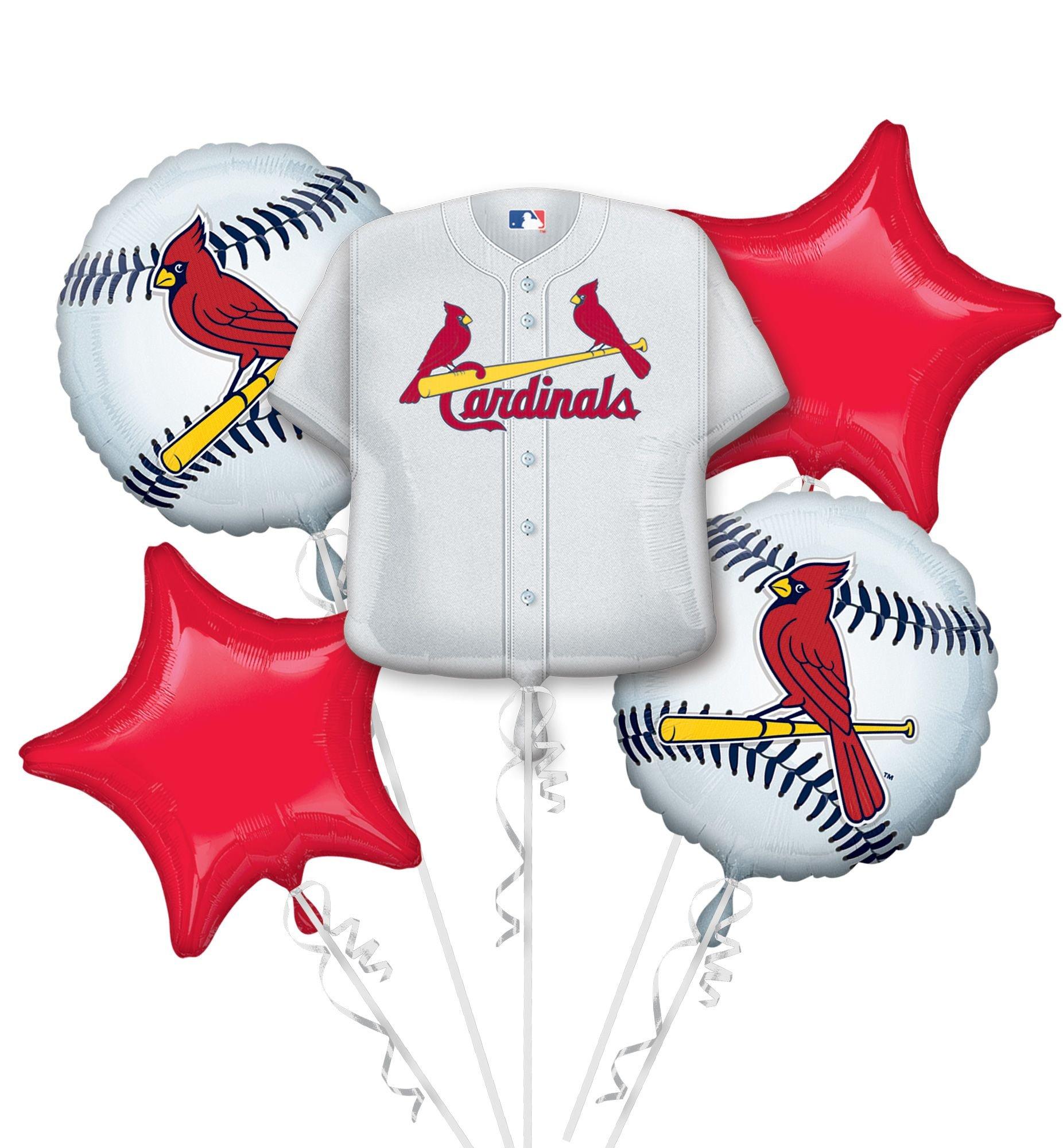 24 St Louis Cardinals Baseball Jersey Foil Balloon 