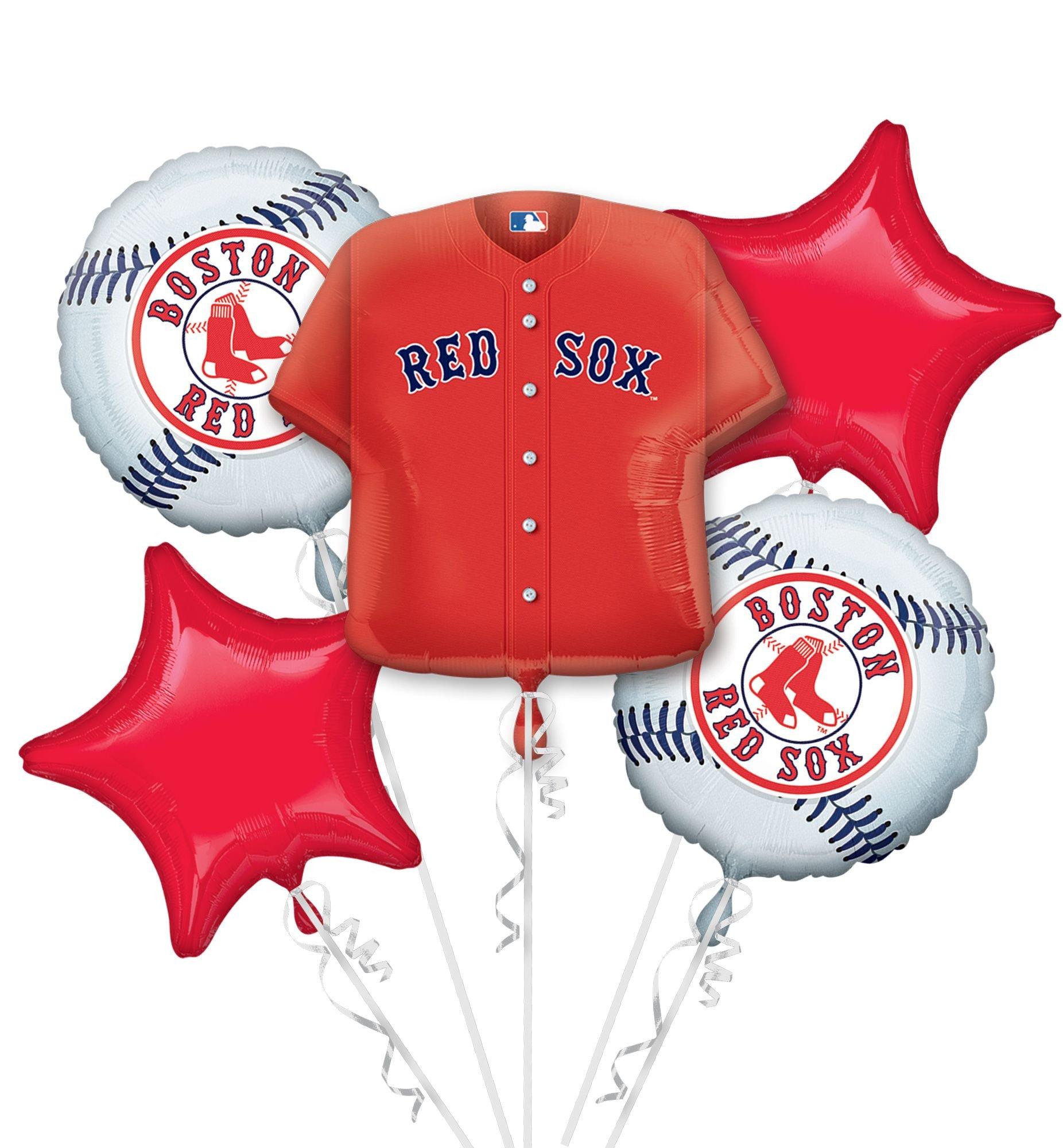 Anagram Foil Balloon 1879101 Boston Sox Jersey Supershape, 24, Red :  : Toys & Games