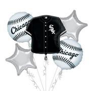 Chicago White Sox Balloon Bouquet 5pc - Jersey
