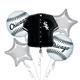 Chicago White Sox Balloon Bouquet 5pc - Jersey