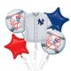 New York Yankees Balloon Bouquet 5pc - Jersey