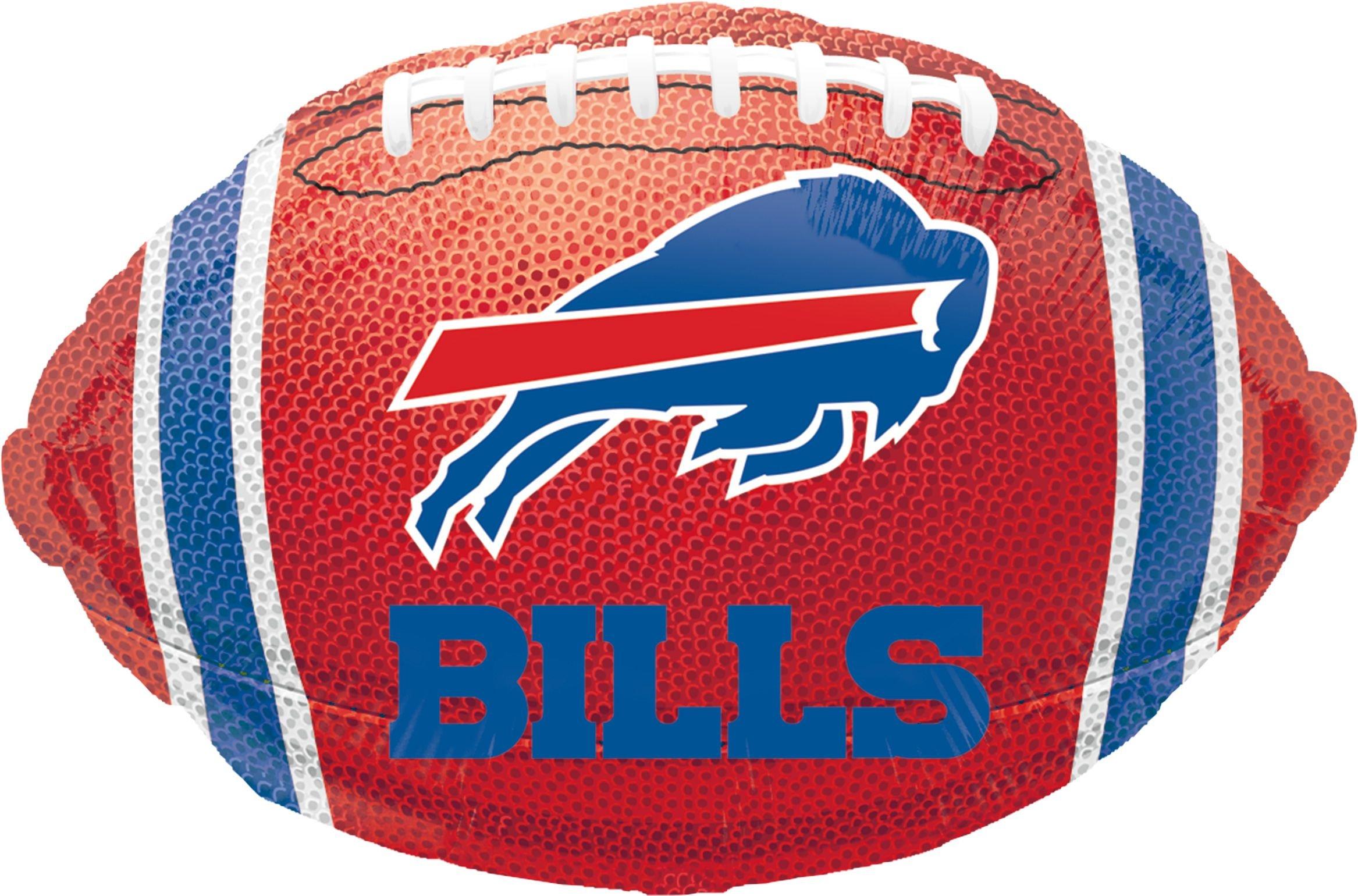 17 inch Anagram NFL Buffalo Bills Football Team Colors Foil Balloon