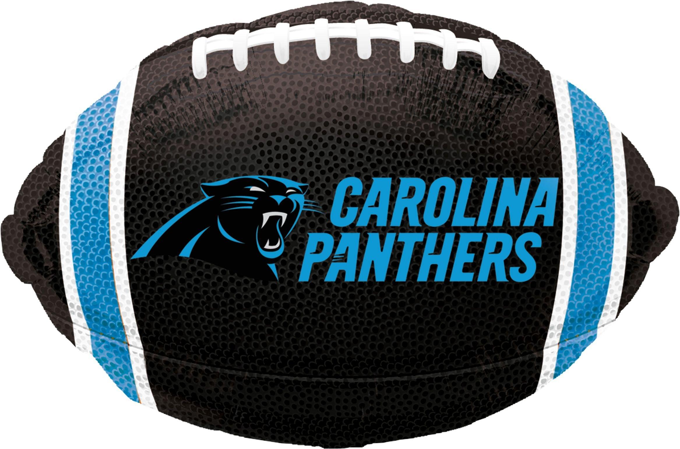 Anagram 58795 24 in. Carolina Panthers Jersey Foil Balloon