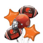 Cleveland Browns Balloon Bouquet 5pc