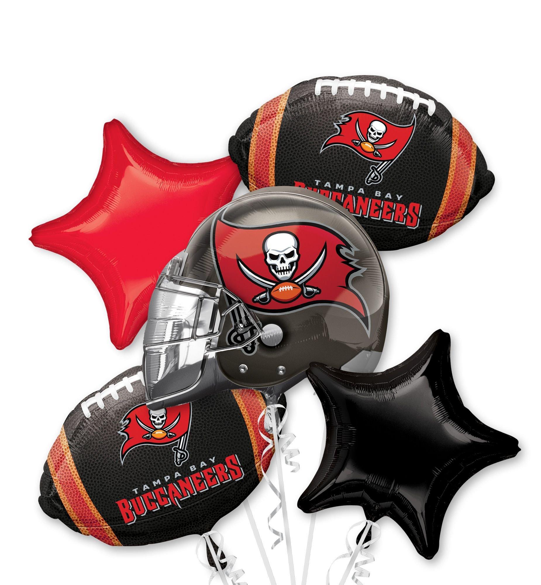 TAMPA BAY BUCCANEERS • 25pc Football Balloon Kit Party Supplies Decorations