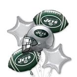 New York Jets Balloon Bouquet 5pc