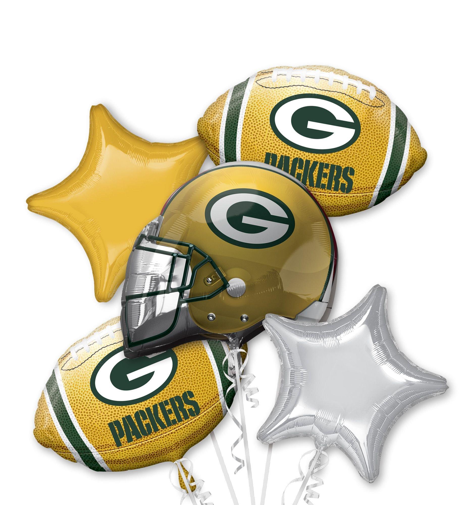 Green Bay Packers Balloon Bouquet