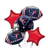 Houston Texans Balloon Bouquet 5pc